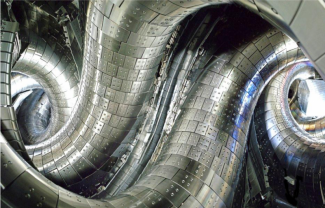 Inside the vacuum vessel of the Large Helical Device (LHD) (2017)